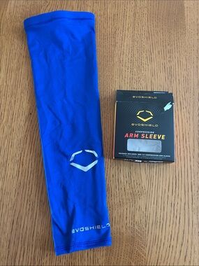 EvoShield Men's Compression Arm Sleeve - Royal Blue